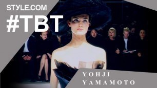 'Yohji Yamamoto’s Transformative Wedding Collection- #TBT with Tim Blanks -Style.com'