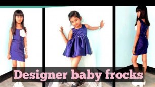 'Designer baby frocks|| dress design by Julu || from Julu Fashion Treats 2020'