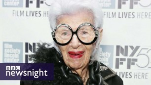 'Iris Apfel: The 93-year-old fashion icon - Newsnight'