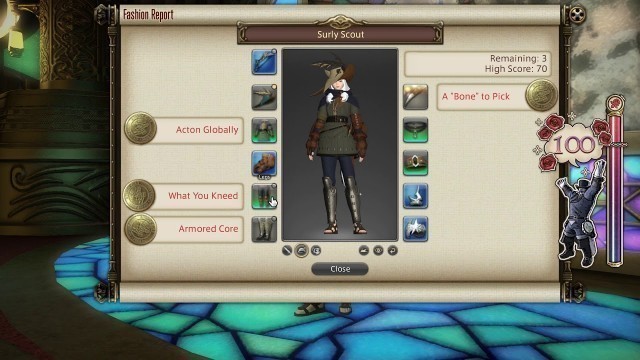 'FFXIV: Fashion Report Friday - Week 46 - Theme : Surly Scout'