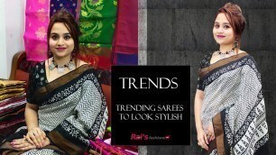 'T R E N D - Ethnic Handloom Sarees From Rai\'s Fashions (11th February) - 11FD'