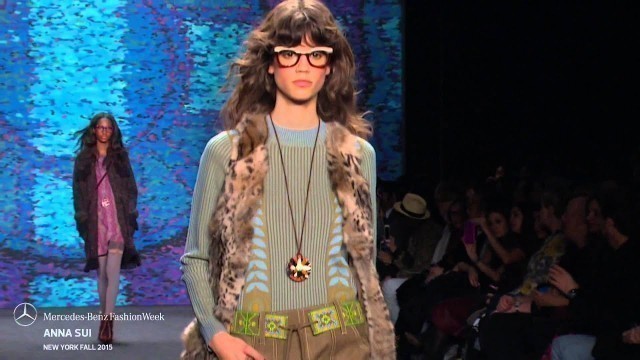'ANNA SUI MERCEDES-BENZ FASHION WEEK FW 2015 COLLECTIONS'