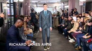 'Richard James Fall/Winter 2016/2017 Menswear Collection - London Fashion Week'