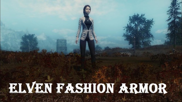 'SKYRIM MOD - Elven Fashion Armor'