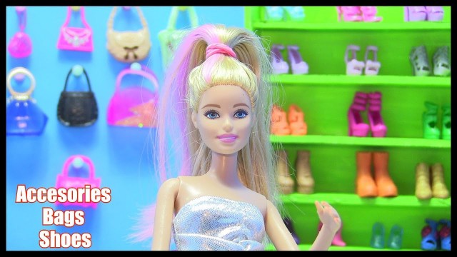 'Accessories for Dolls! Barbie Doll Crafts: How To Make An Accessory Store: Shoes, Jewelry, Hand Bags'