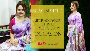 'Upgrade Your Ethnic Style For Any Occasion (12th September) - 12SD'