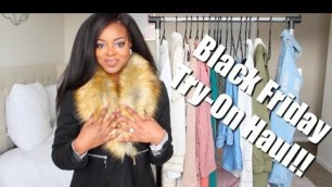 'Huge Black Friday Try-On Haul!! | FashionNova, Missguided, EricDress + More!'