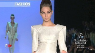 'MATICEVSKI Spring Summer 2012 2013 Australian Fashion Week - Fashion Channel'