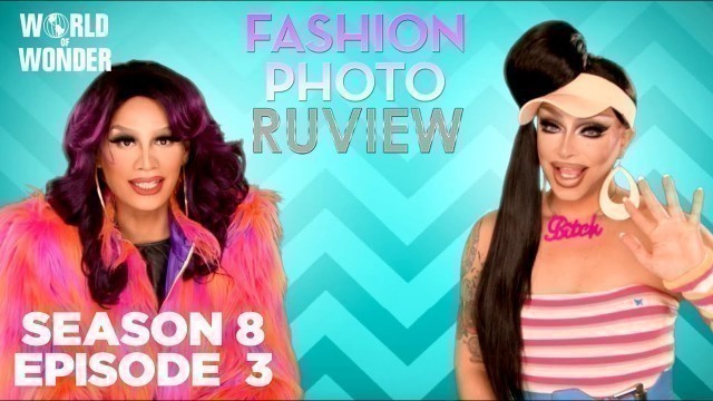'RuPaul\'s Drag Race Fashion Photo RuView with Raja and Raven Season 8 Episode 3 | RuCo\'s Empire'