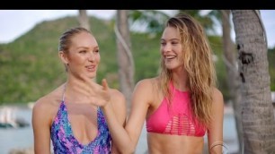 'Victoria\'s Scret Fashion Show 2016 Official Full HD - Candice and Behati ( Swim Summer Show)'