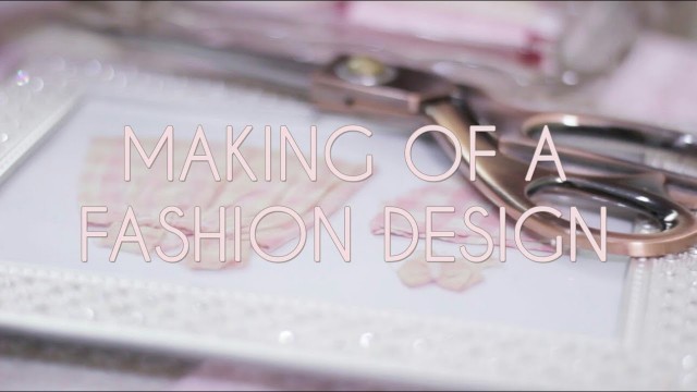 'FASHION MAKING OF / A BEAUTIFUL MINI DRESS / Mset Fashion Design'