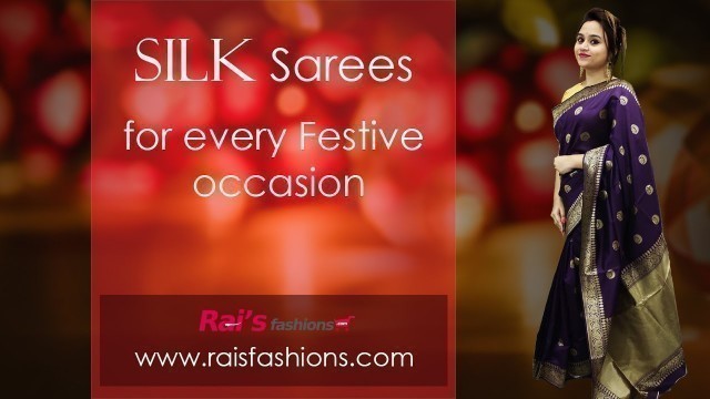 'Silk Sarees For Every Festive Occasion (14th October) - 13OSL'