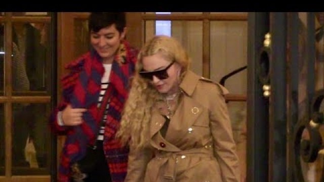 'Music Icon Madonna in Paris for the Spring Summer 2019 Fashion Week'