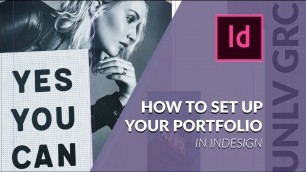 'How to set up your portfolio in InDesign'
