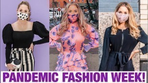 'Pandemic New York Fashion Week 2020!'
