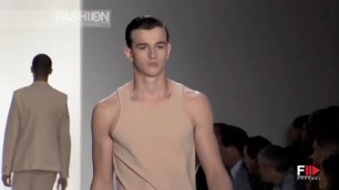 '\"CALVIN KLEIN\" Menswear Spring Summer 2015 Milan Full Show by Fashion Channel'