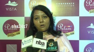 'Jayashree Ravi | Palam Silks Fashion Show | Diwali Collections 2017 | nba 24x7'