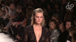 'German beauty, Supermodel - Toni Garrn - Queen brand of Elie Saab (mix runway ) NEW'