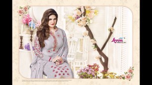 'Latest Indian dresses Collection 2018 || Avon Trendz PVT.LTD  || Aarohi vol- 15 