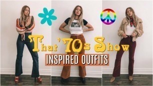 'THAT \'70s SHOW // \'70s inspired outfits'