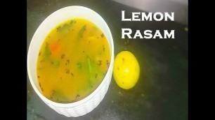 'Lemon rasam | Nimbu rasam | FASHION EMPIRE ||'