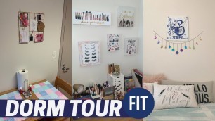 'Fashion Institute of Technology Dorm Tour // FIT Kaufman Hall Apartment 2019'