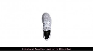 ❄️ adidas Women's Cloudfoam Pure Running Shoe, White/White/Black, 7.5 Medium US