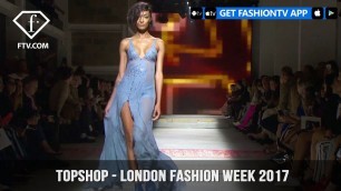 'Hailey Clauson Topshop September 2017 Collection London Fashion Week | FashionTV | FTV'