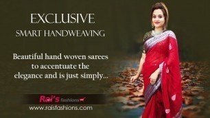 'Beautiful Handwoven Sarees To Accentuate The Elegance And Is Just Simply (05th January) - 05JC'
