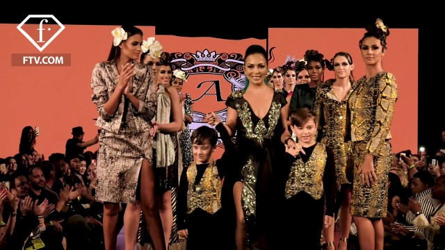 'Alexandra Popescu at New York Fashion Week  Art Hearts Fashion 2020 | FashionTV | FTV'