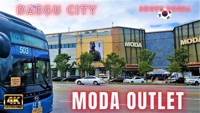 'Moda Outlet at Daegu City  South Korea International Fashion Brands 모다아울렛'
