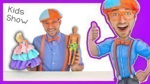 'The Learn Colors for Toddlers during the Blippi Toys Fashion Show'