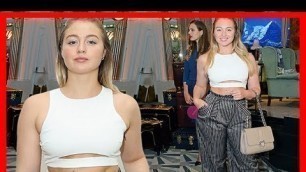 'Breaking News | Iskra lawrence flashes her incredible abs at london fashion week'