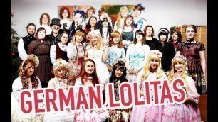 'LOLITA TEA PARTY GERMAN STYLE! Japanese Kawaii Fashion celebrated by girls in Europe'