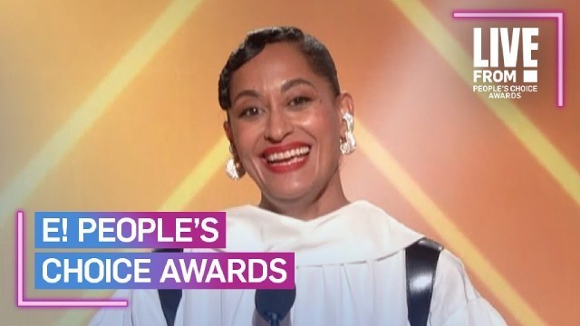 'Tracee Ellis Ross Talks Power of Clothes While Accepting Icon Award | E! People’s Choice Awards'