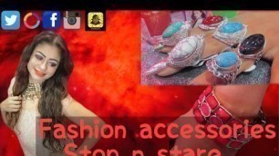 'DIMPLE D\'SOUZA - fashion accessories - stop n stare chennai youtuber'