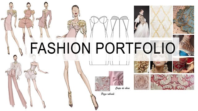 'Fashion illustration- Create a fashion portfolio'