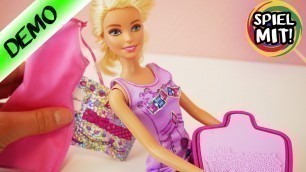 'BARBIE KLEIDER selber machen mit FASHION DESIGNER Set von Mattel | Eigene Mode gestalten für Barbie'