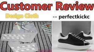 Designer Clothing Customer Reveiw - Alexander Mcqueen Oversized Sneaker & Off White Jeans Review