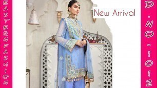 'D.NO 1012 | Anaya Net Dress | Designer Suit | Eastern Fashion | Wholesale | Iqbal Cloth Market'