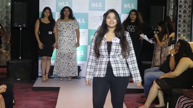 'Zareen Khan Present at Lakme Fashion Week for Plus Size Model Auditions'