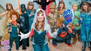 'Magic Costume Fashion Show with Kate and Lilly - Superheroes, Ninjas, and More!'