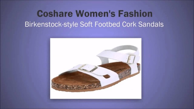 '2015 Coshare Women\'s Fashion Birkenstock style New'