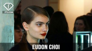 'London Fashion Week Fall/WItner 2017-18 - Eudon Choi Make up | FashionTV'