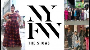 'VLOG - I walked in THE New York Fashion Week The Shows | Plus Size Fashion Model for Bella Rene'
