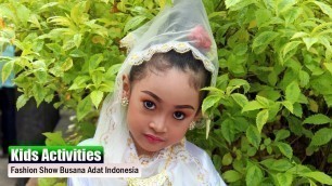 'Fashion Show Busana Adat Indonesia | Di Taman Remaja Surabaya'