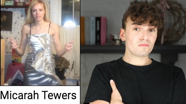 'Fashion Critic Reacts To Micarah Tewers (I DIY\'d Awards Show Looks for CHEAP)'