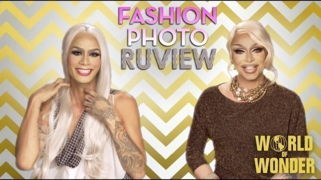 'RuPaul\'s Drag Race Fashion Photo RuView with Raja and Raven - Season 7 Episode 6 - Death Becomes Her'
