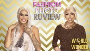 'RuPaul\'s Drag Race Fashion Photo RuView with Raja and Raven - Season 7 Episode 6 - Death Becomes Her'