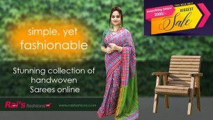 'Stunning Collection Of Handwoven Sarees Online (05th October) - 05OR'